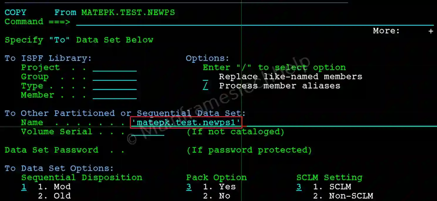 Move/Copy PS Example
