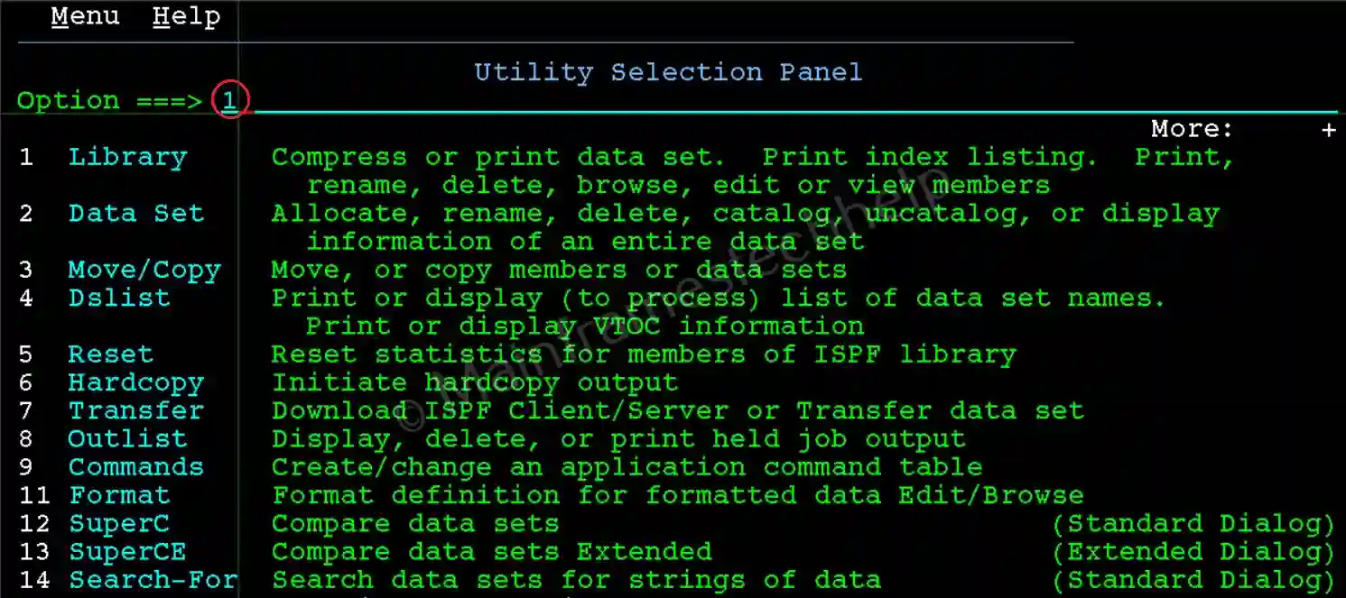 Library Utility Panel