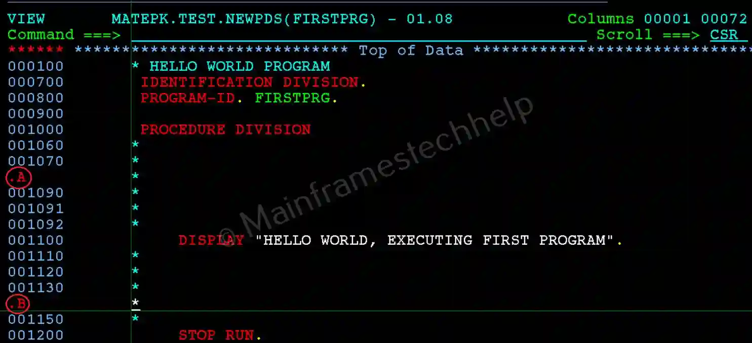 Setting Label in View or Edit Mode