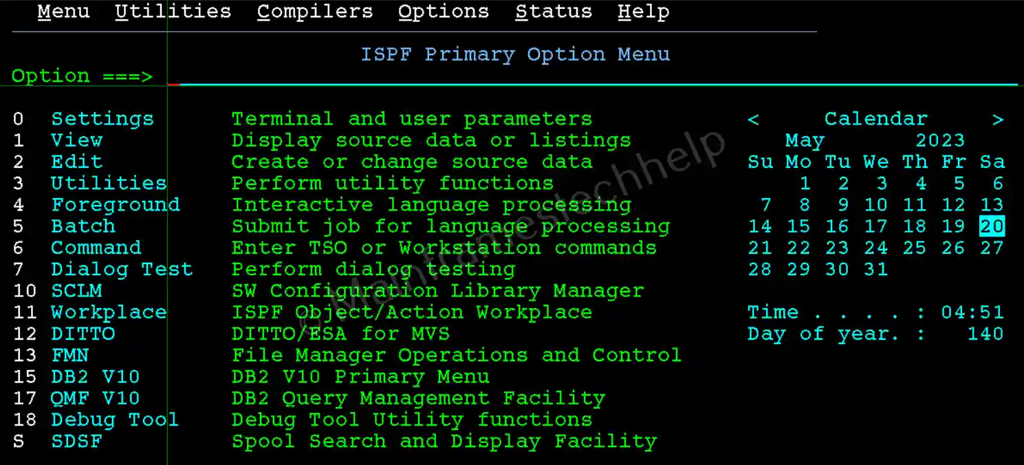 Logoff from Mainframe